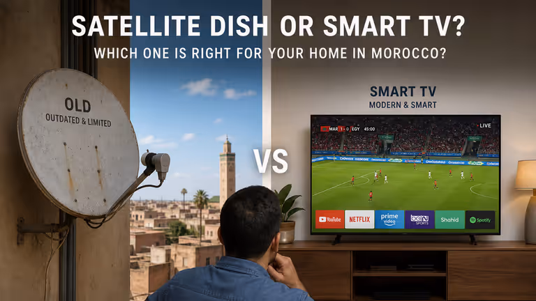 IPTV vs Cable vs Satellite in Morocco: Complete 2026 Comparison