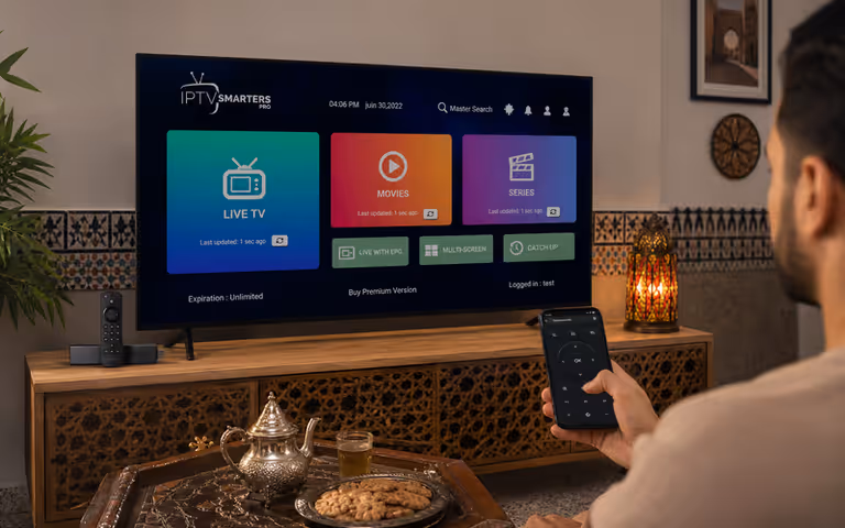Installation IPTV Smart TV à Marrakech